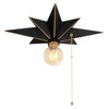 16 inch Flush Mount Ceiling Light with Pull Chain On/Off