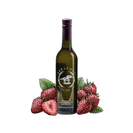 Saratoga Olive Oil Company Strawberry Dark Balsamic Vinegar 375ml (12.7oz)
