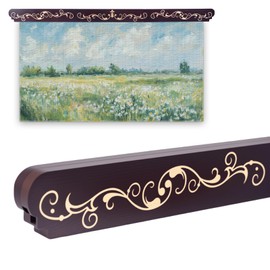 DigNew Lengthen Tapestry Hangers,Wooden Quilt Wall Hangers,Quilt Hanger for Wall For Display,Suitable for 52in Tapestry,Rug and Quilt