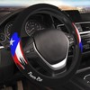 Puerto Rico Flag Steering Wheel Cover Universal 15 Inch Car