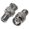 KAUMO BNC Male F Type Female Conversion Plug (2pcs)