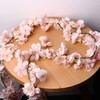 Bluelover Artificial Silk Cherry Blossom Flower Hanging Vine Garland Main