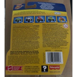 Fisher-Price BLAZE AND THE MONSTER MACHINES MAIL TRUCK BLAZE 3" DIECAST NEW IN PACKAGE