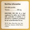 Solgar Vitamin B1 (Thiamin) 500 mg - 100 Tablets
