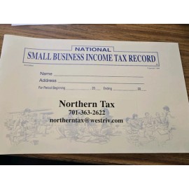 National Small Business Income Tax Record  Bood Ledger New