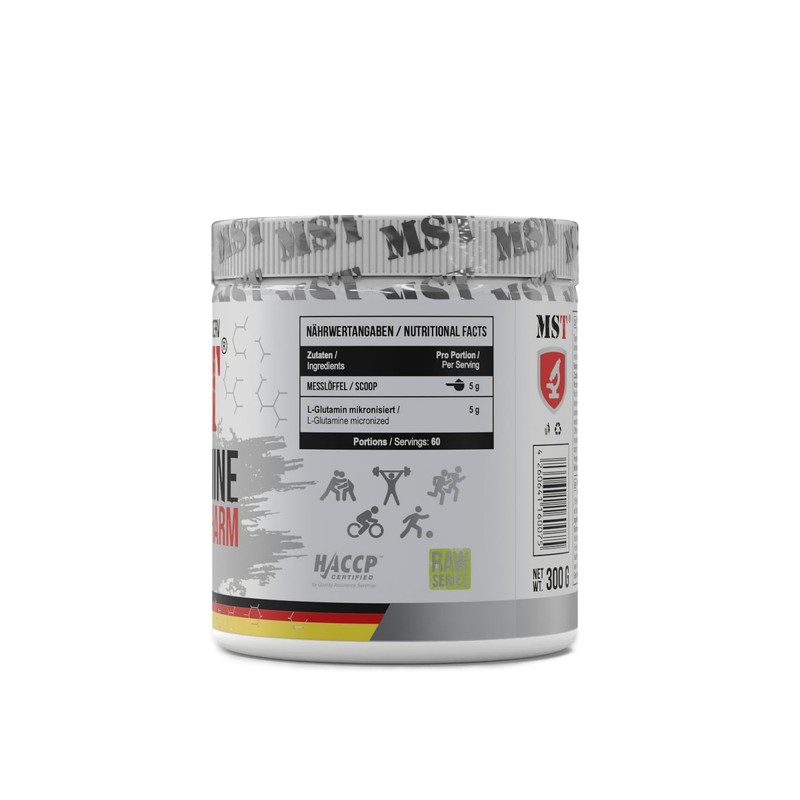 MST Nutrition Berlin Glutamine Pharm Powder 300 g Amino Acids
