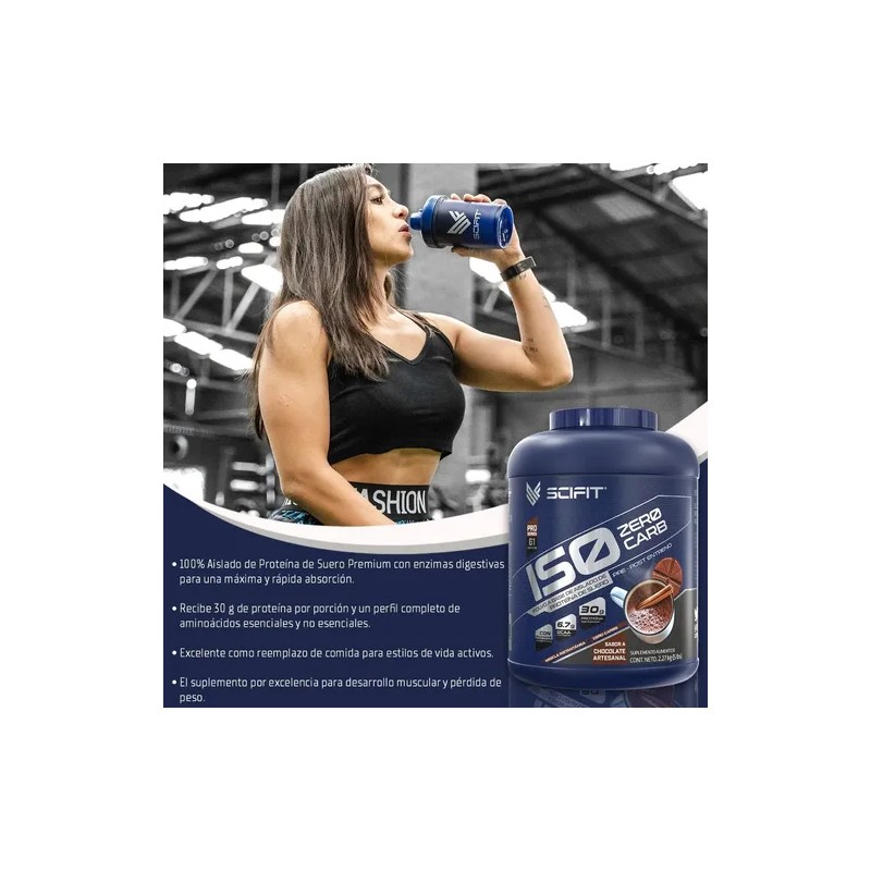 Scifit Proteína Iso 5 Lb 30 G Proteína Cero Carbohidratos