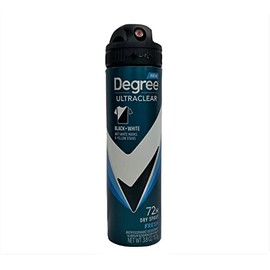 Degree Deodorant 3.8 Ounce Dry Spray Fresh Ultraclear (Pack of 3)