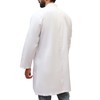 Perkin Lab Coat Doctors Coat Work Coat White Coat (Medium)