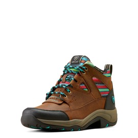 ARIAT Women's Terrain VentTEK 360 Boot, Turquoise Serape/Arizona Brown, 6.5