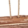 Relaxdays Wooden Bird Feeder for Hanging, HBD: 19 x 22