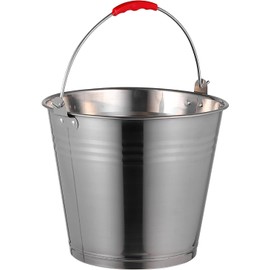 Mayuela – Metal Bucket – Tin Bucket – Stainless Steel – 4 Litres