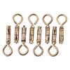 Amtech S5960 8 Piece 6mm Closed Hook Bolts