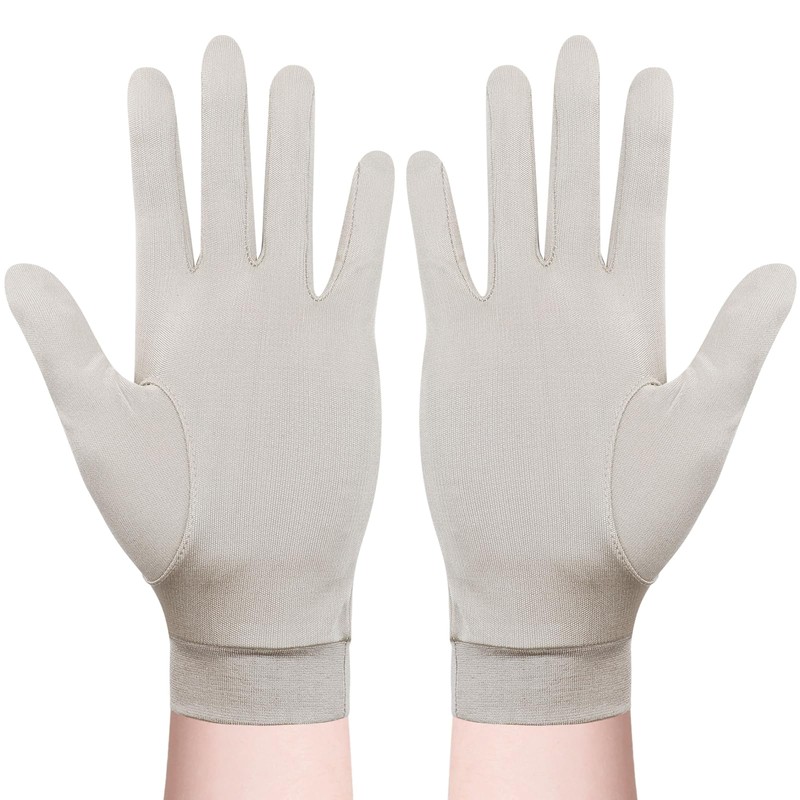 CINECE Women's Silk Gloves, Hand Care, Moisturizing, Warming, Protection, Rough