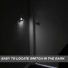4Pack SOZULAMP Illuminated Light Switch-Esay to Install,No Neutral Wire,Single-Pole Decorator