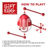 Easter Egg Red: 3D Maze Puzzle, Surprise Toy for Egg