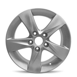 For 2011-2013 Hyundai Elantra 16 Inch Silver Painted Aluminum Rim - OE Direct Replacement - Road Ready Car Wheel