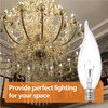 DXMKOP E12 Candle Light Bulbs,60W Candelabra Light Bulbs, E12 B10