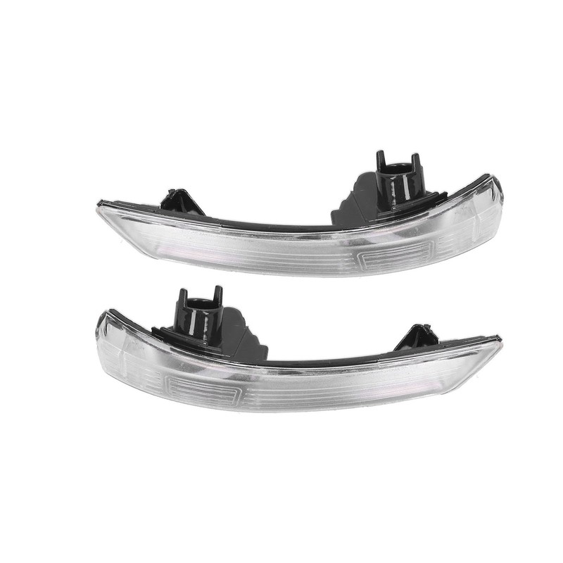 Pair of Rearview Wing Mirror Indicator Lens Turn Signal Light