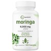 Moringa Oleifera 6,000mg Equivalent | 300 Capsules with Supergreens Blend