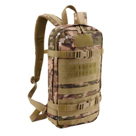 Brandit US Assault Day Pack Backpack 12L Army Outdoor Bag Molle Army BW Combat Cooper