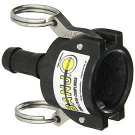Banjo 075C Polypropylene Cam & Groove Fitting, 3/4" Female Coupler x Hose Shank