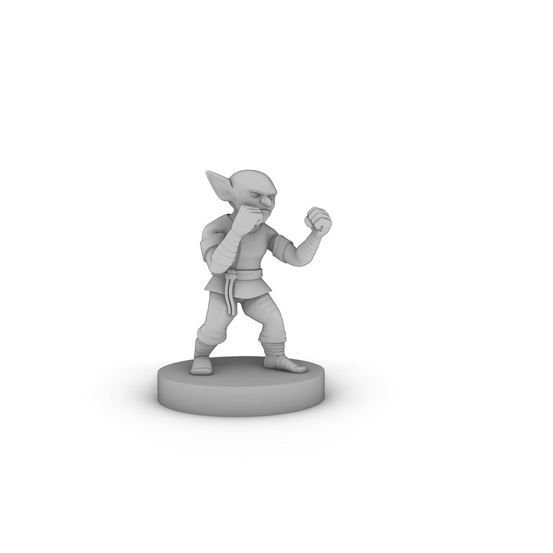 Goblin Monk Tabletop DND Gaming Miniature