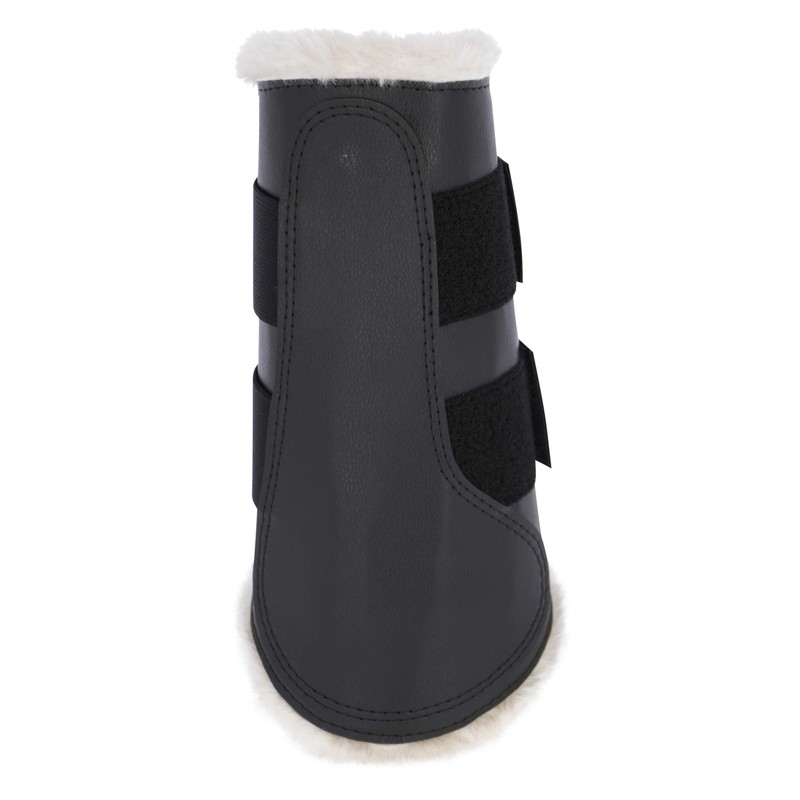 Covalliero Kerbl 3210550 Dressage Gaiters Fleece Rear Black L