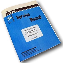 International Farmall 656 660 Tractor Gas Engine Service Repair Manual Ih Lpg Lp