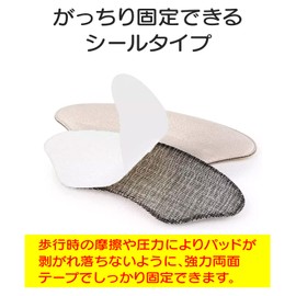 STRAZAR Heel Cushion Pad Anti-Blister Insole (Heel Pad, Black)