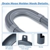 DC,CLISENCE 2 Pack Washing Machine Drain Hose Holder, Washer Drain