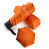 GAOYAING Compact Mini Travel Umbrella Folding Orange
