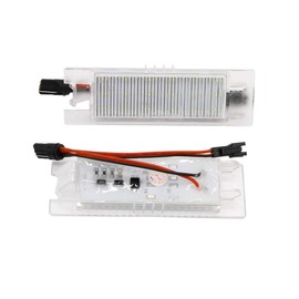 GOFO Jump 2 Car LED Number License Plate Light Direcce Replacement Lamp for R/ENAULT Clio Megane Twingo II Lagane II5D Vel Satis Master