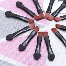 Lurrose Sombra De Ojos Lurrose, Aplicador Esponja Doble Cara, 20uds