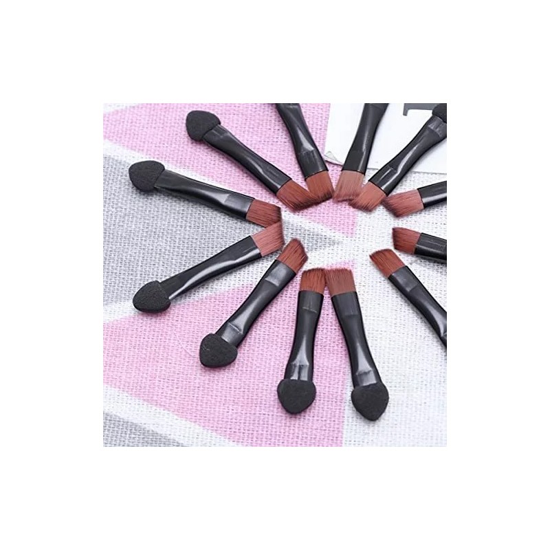 Lurrose Sombra De Ojos Lurrose, Aplicador Esponja Doble Cara, 20uds