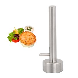 Catime Falafel portioner, falafel shaper, 4 cm, falafel and meatball maker scoop made of stainless steel for perfect preparation of delicious falafel balls, meatballs and kitchen aids
