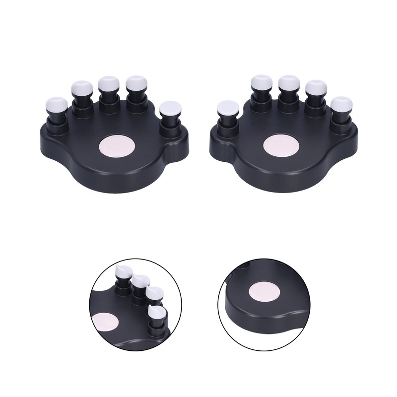 2Pcs Piano Finger Trainers ABS Silicone Hand Correctors Orthotic Tools