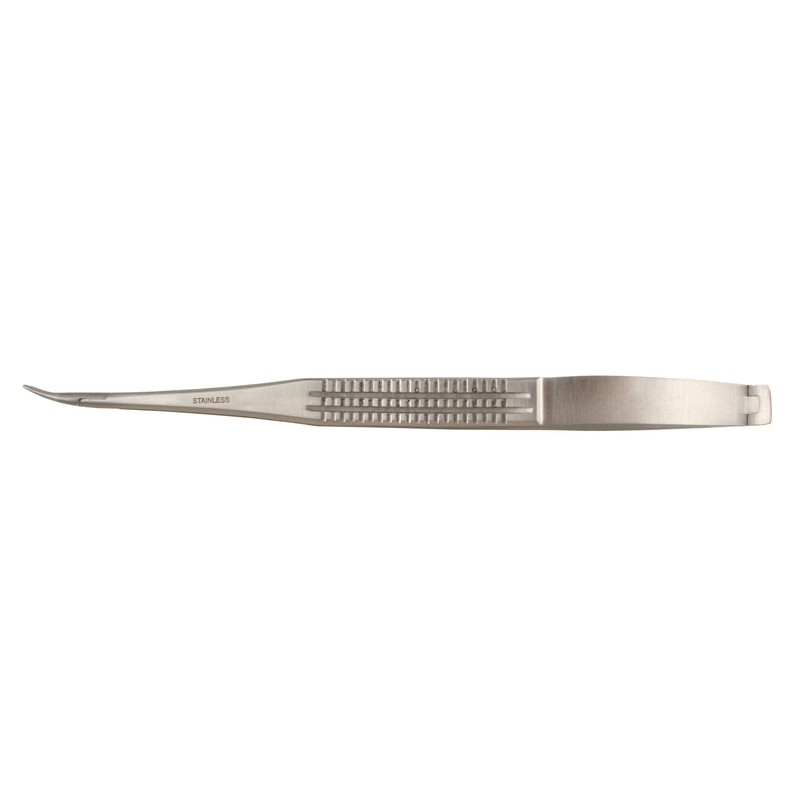 Micro Needle Holder 6.25" Curved Smooth Jaws Without Lock |