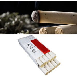 10 Unidades de Palitos Moxa, Rollo de Moxa Puro para Moxibustión Moxibustión Curativo Moxa Rolls Stick Set