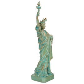 iplusmile Mini Statue of Liberty Resin Ornament Creative Desktop Decor for Home Office Wine Cabinet Lightweight Craft with Unique Design for Table Building