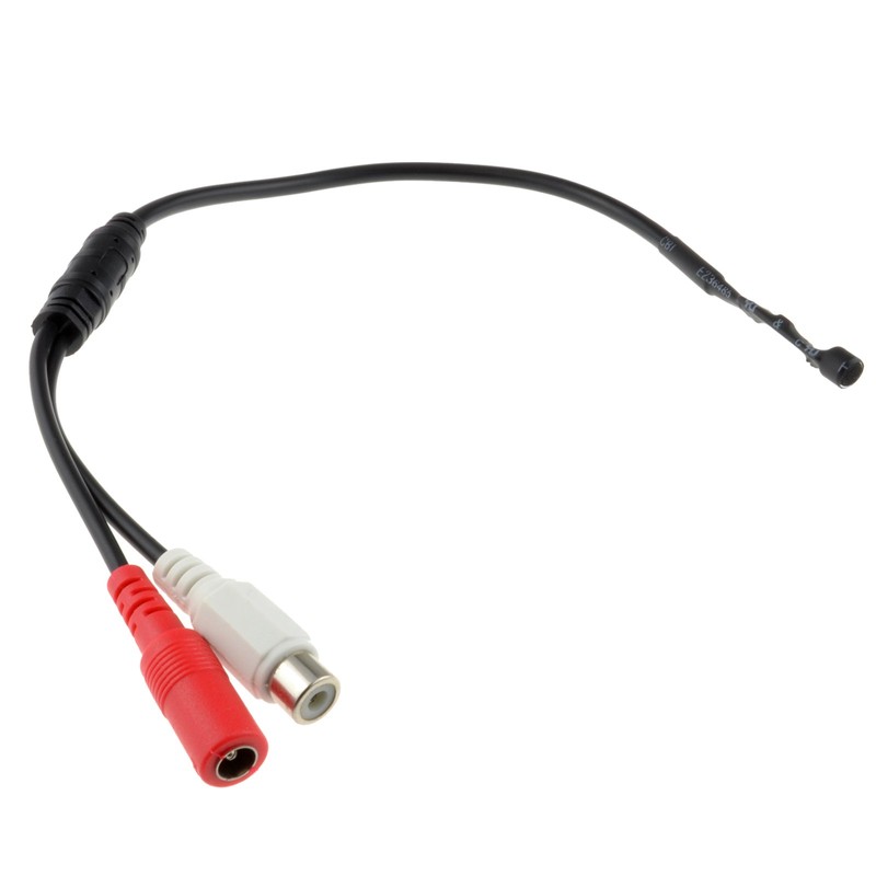 kenable Video Surveillance CCTV Microphone RCA for DVR & 2.1