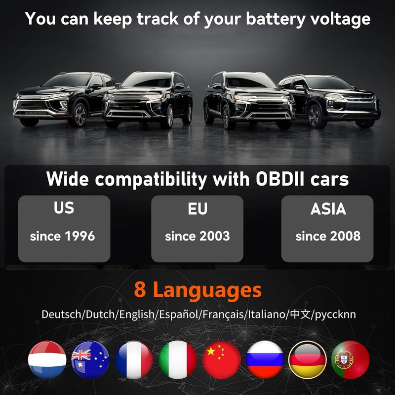 OBD2 Scanner, CGSULIT SC103 Car Code Reader Diagnose Check Engine