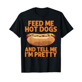 Funny Hot Dog Art for Men Women Kids Hot Dog Stand Hot Dog T-Shirt