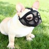 Mesh Muzzle for Dogs, French Bulldog Muzzle, Durable, Breathable, Short