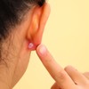 Rubber Earring Backs Soft Clear Earring Backings for Studs Hypoallergenic