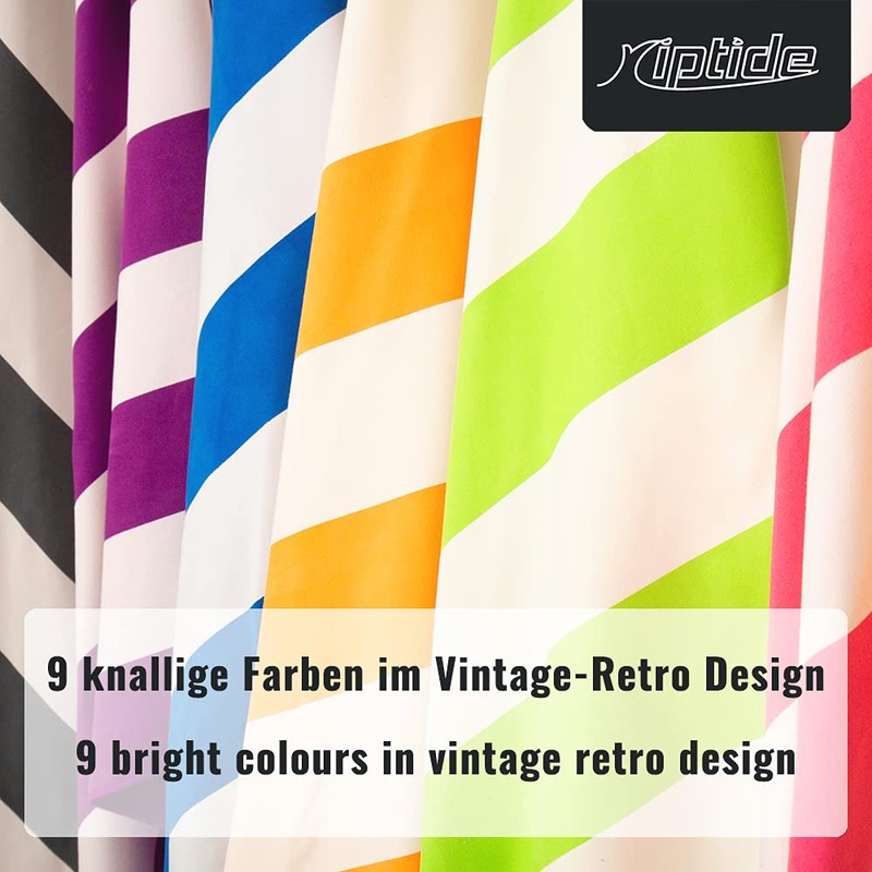 riptide Beach towel 200x90cm Red/White