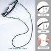 BILIONE Beaded Eyeglass Chains for Women and Men, Acrylic Eye