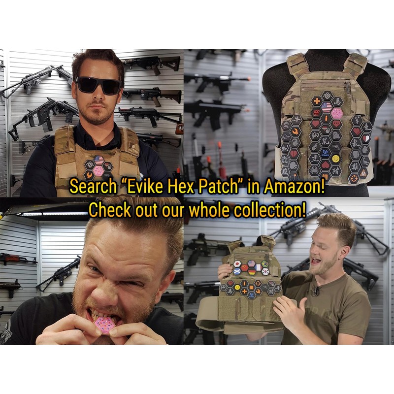 Evike Operator Profile PVC Hex Patch World Religion Series (Class: