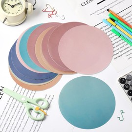 Outus 30 Pieces 6 Inch Classroom Floor Stickers Multicolor Classroom Spots for Line up Markers Self Adhesive Vinyl Stickers for Preschool Kindergarten Students Kids(Refined Color,Advanced Grey Style)