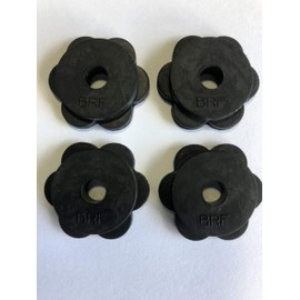 Custom Decor Garden Flag Stoppers - Set of 4 Rubber Stops